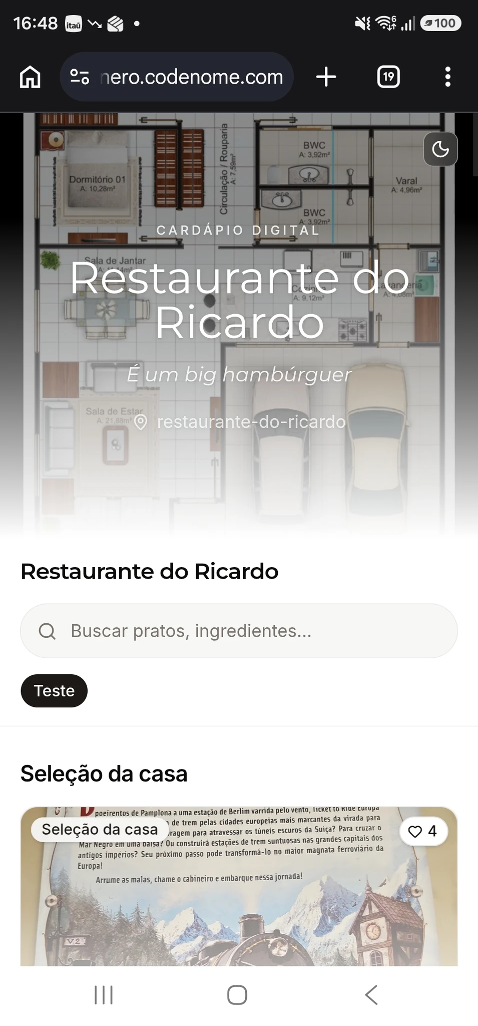 PRODUTO TESTE