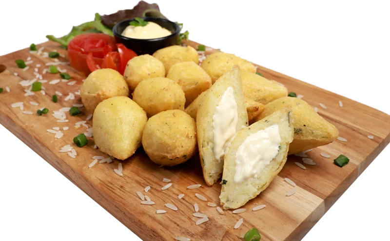 Bolinho de Arroz c/ Provolone e Requeijão 350g