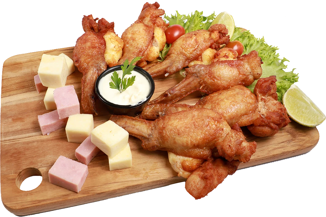Asa Desossada c/ Presunto e Queijo Coalho 650g