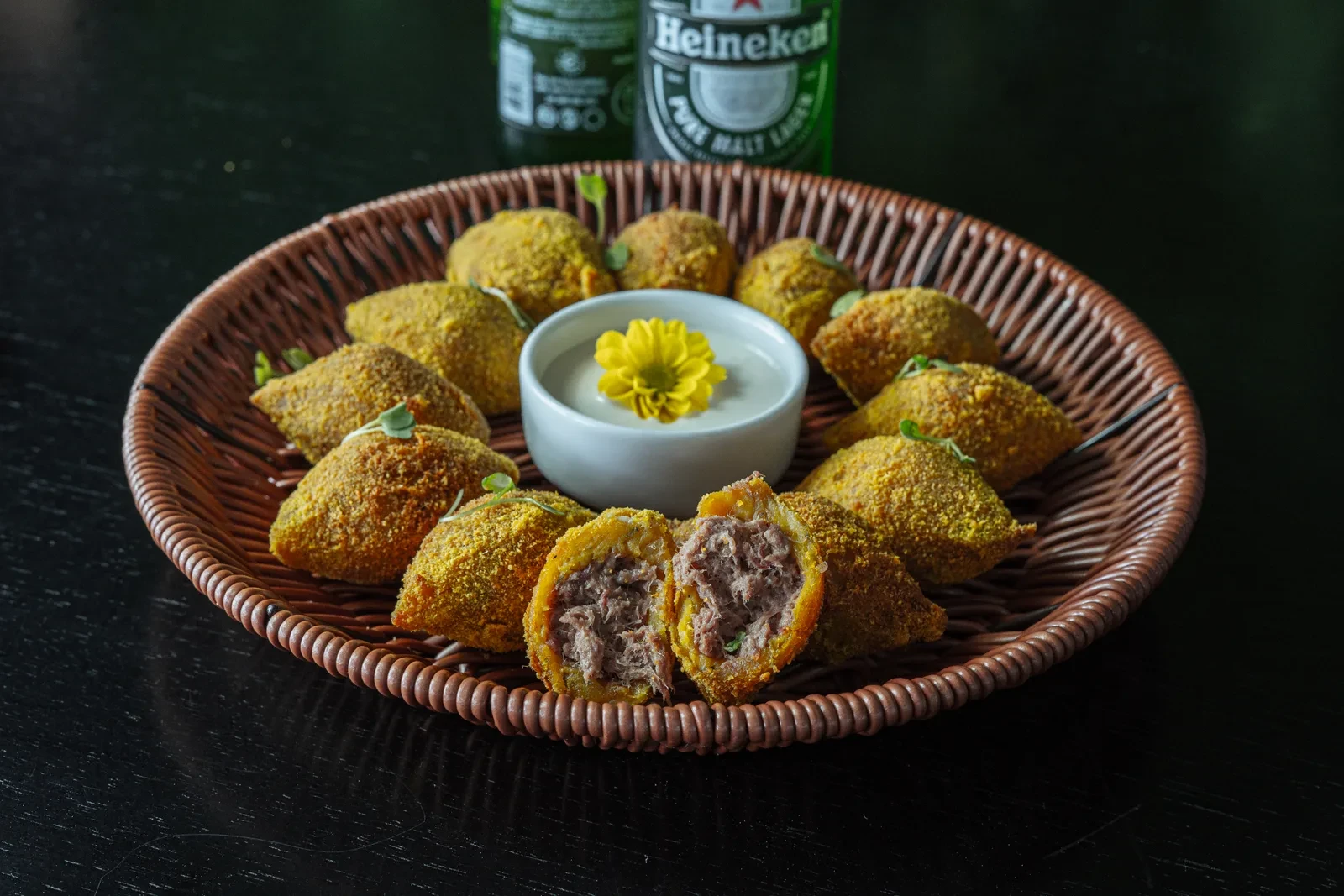 Bolinho de Mandioca c/ Carne Seca 350g